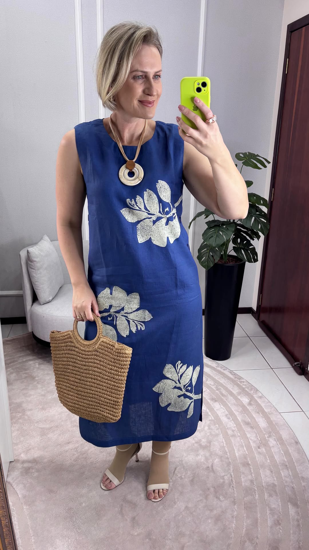 Vestido Alfaiataria Júlia | 100% Linho