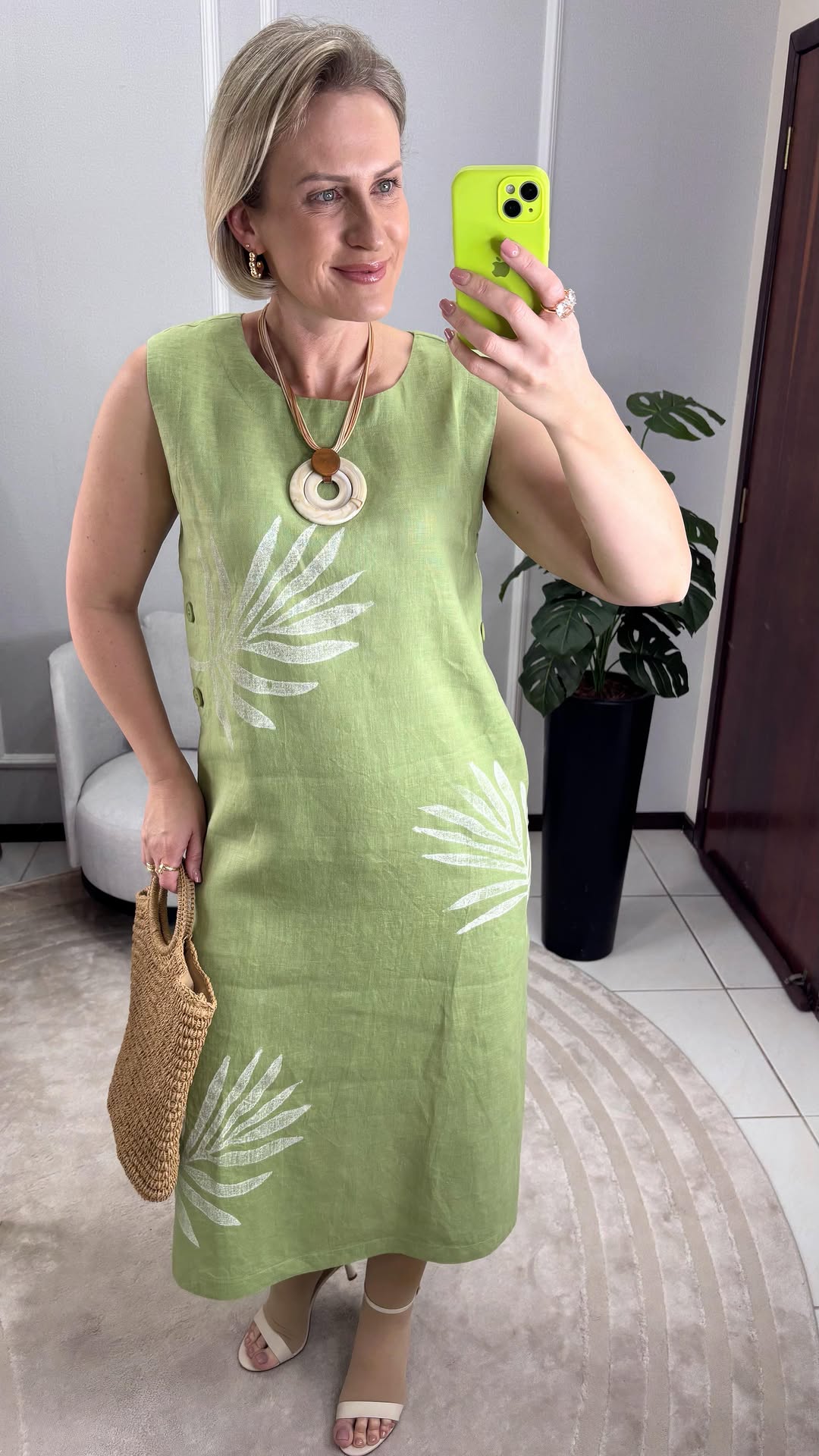 Vestido Alfaiataria Pâmela | 100% Linho