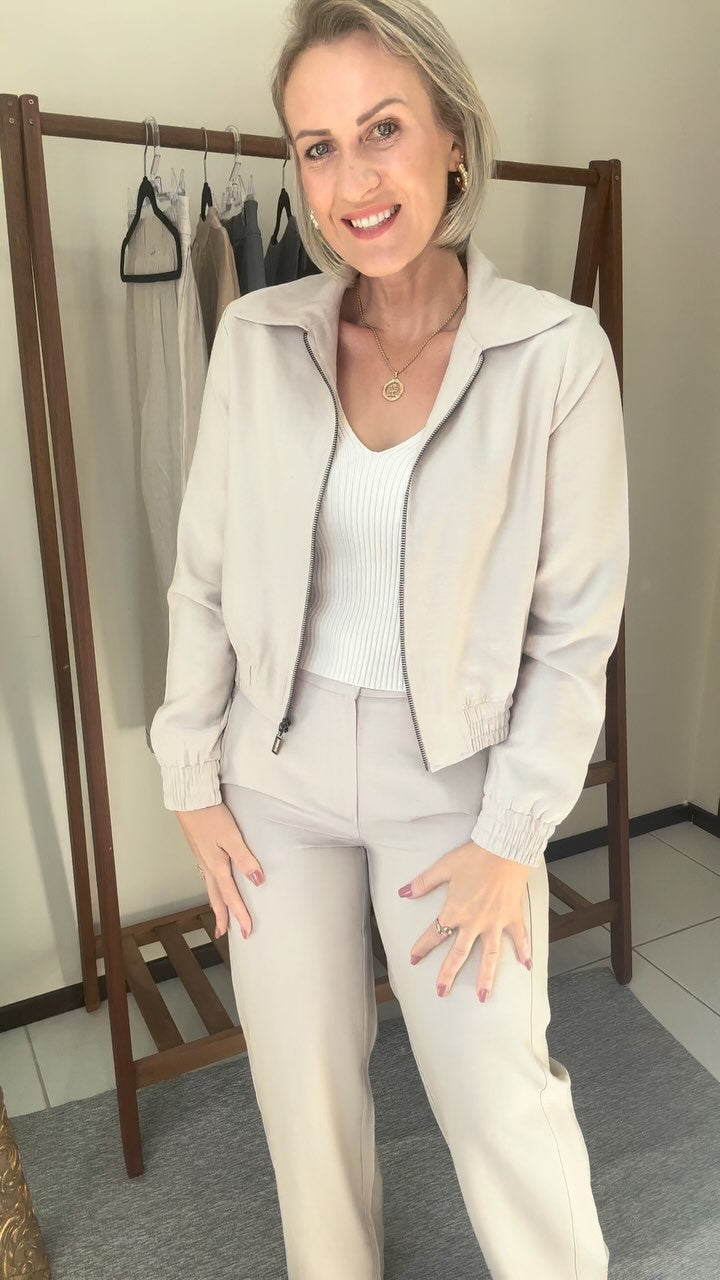 Conjunto Alfaiataria Renata | 100% Linho