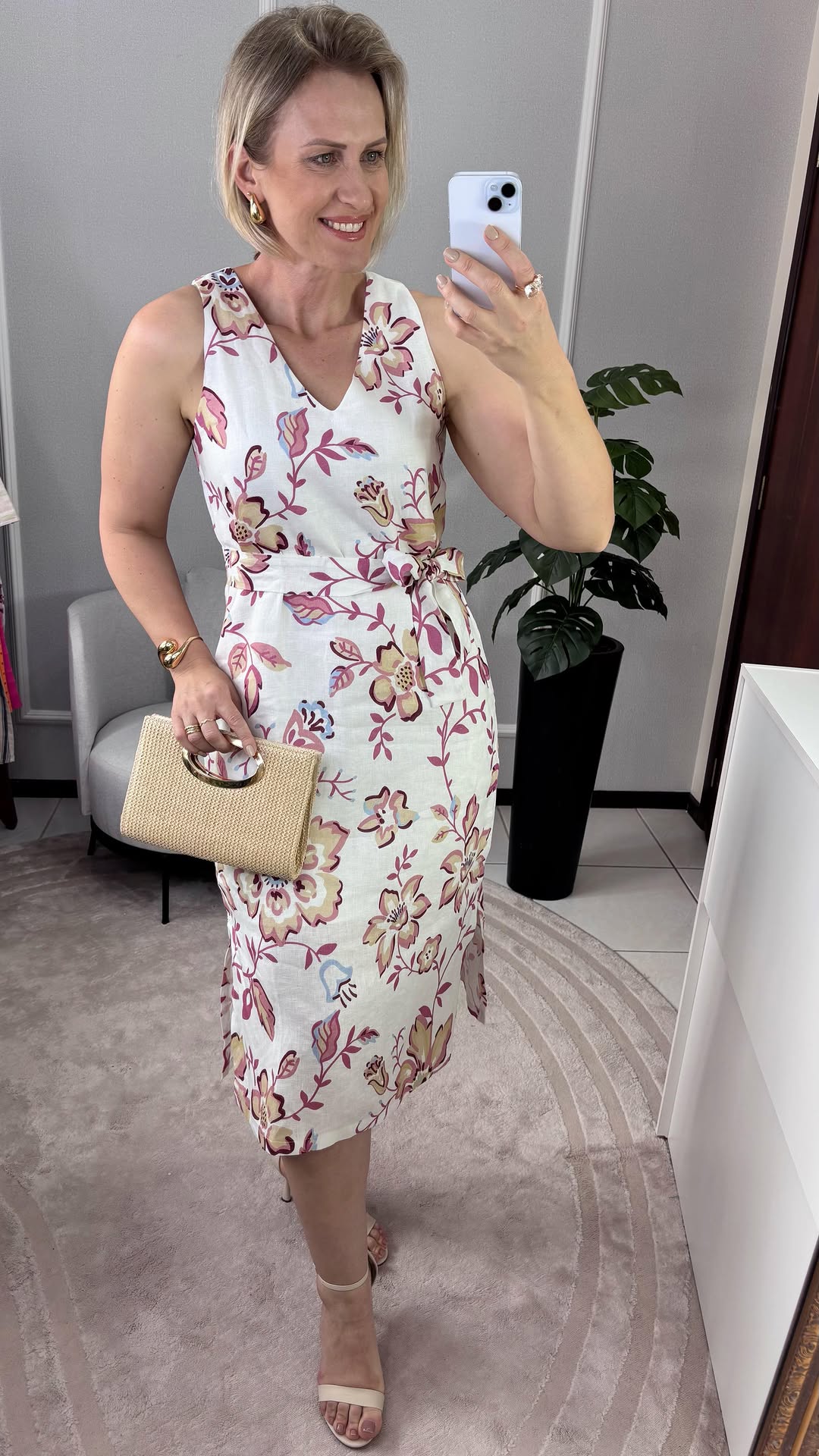 Vestido Alfaiataria Paula | 100% Linho