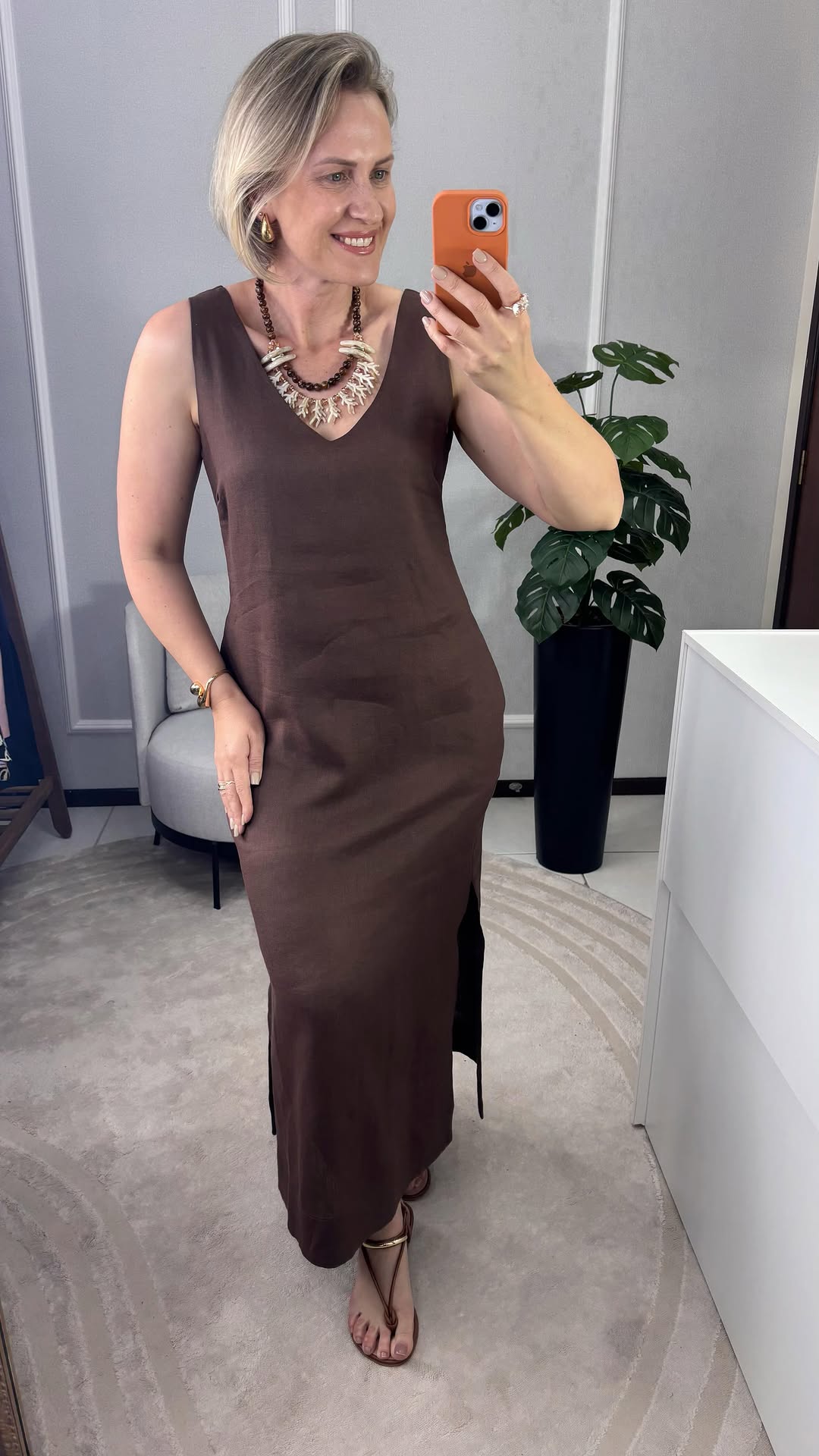 Vestido Alfaiataria Olívia | 100% Linho